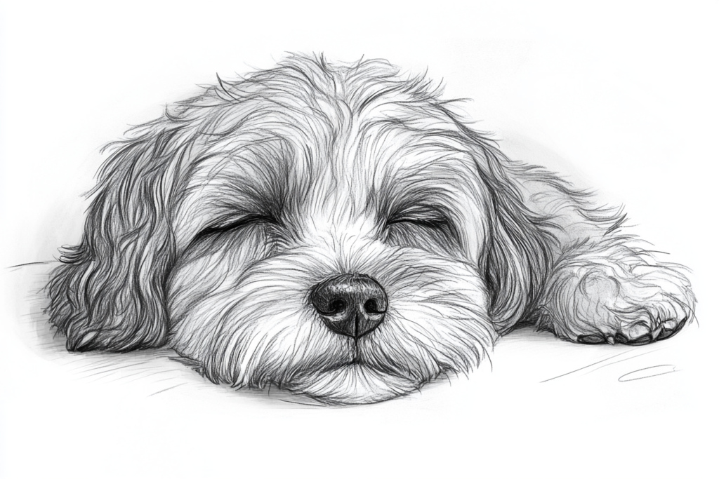 sick_cavapoo_illustration