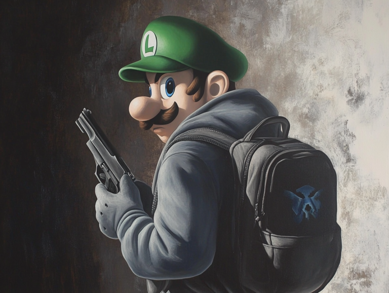 Luigi_with_gun